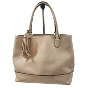 Kate Spade Jenner MacCall Light Pink Cow Leather Shoulder Tote Bag.